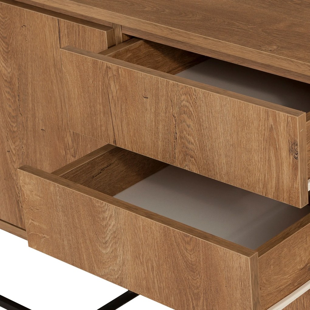 Mobilier living Lexuna 7 (Nuc + Negru). 1088909