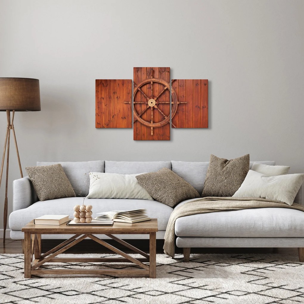 Tablou cu cârmă (90x60 cm)