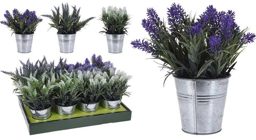 Planta decor lavanda, 24 cm, disponibila in 6 variante