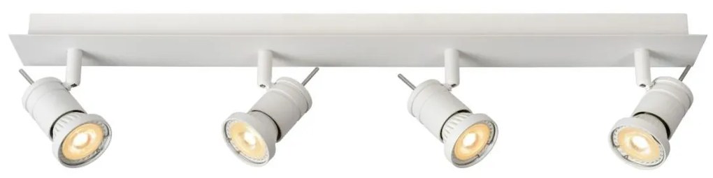 Lucide 17990/20/31 - Lampa spot LED TWINNY-LED 4xGU10/4,5W/230V alb 63 cm