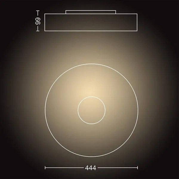 Philips 40340/31/P6 - Lampă LED Hue FAIR dimabilă, 33,5W/230V + DO