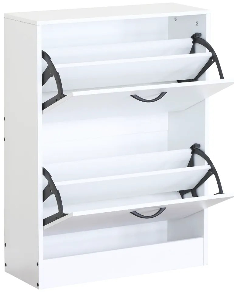 Botník BOTNIX, 2 etaje, alb