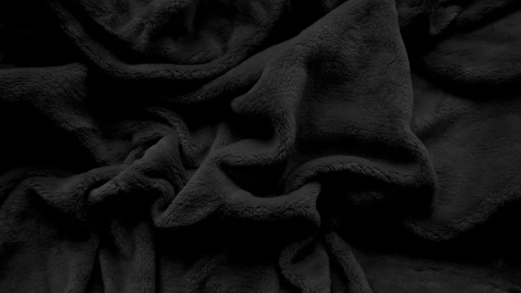 Cearsaf Cocolino microplus cu elastic SOFT 180x200 cm negru