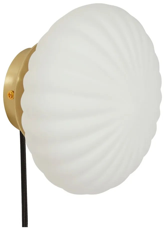 Aplică de perete albă Kumu – Hübsch