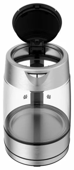 Fierbător de apă GLASS 1,7 l 2200W/230V crom Tefal