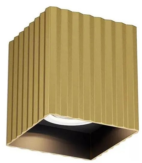 Redo 01-3408 - Spot DELPHI 1x GU10/7W/230V, 8,1x8,1 cm, auriu