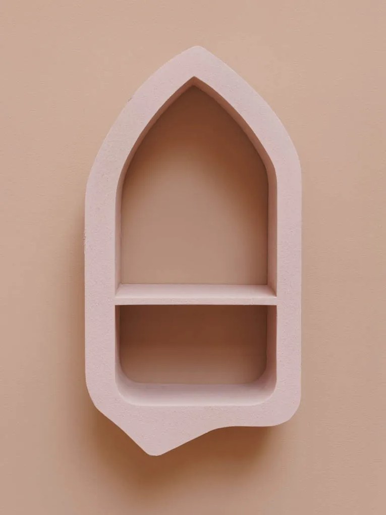 Raft de perete roz Posada