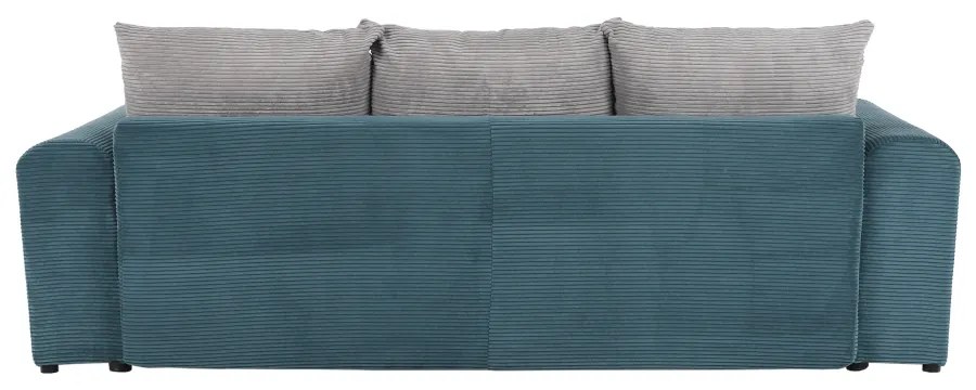 Canapea foarte spatioasa, albastru, mentol, gri deschis, GILEN BIG SOFA