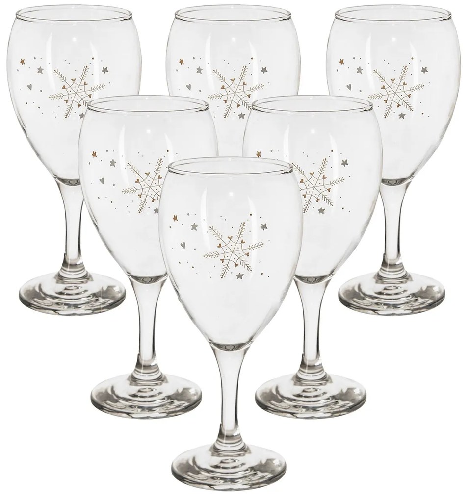 Set pahare de vin Orion Fulgi 0,35 l, 6 buc.