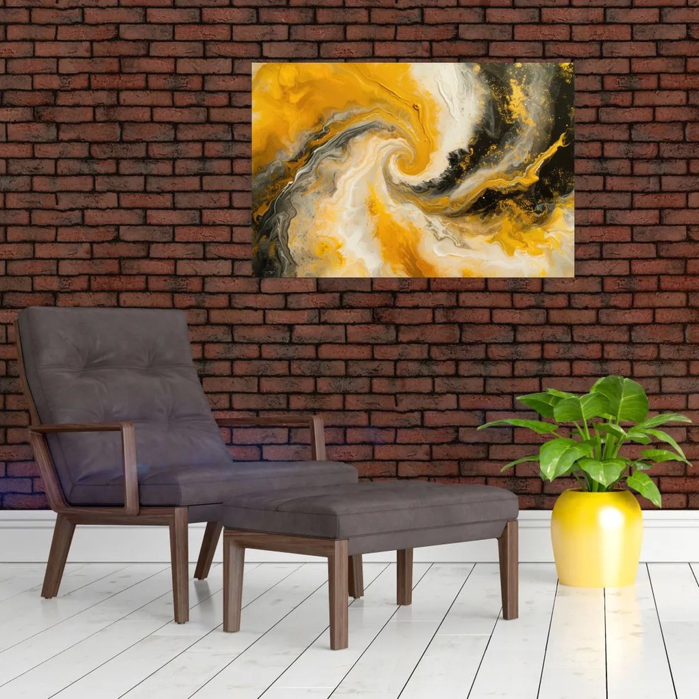 Tablou - Abstractizare în spirală (90x60 cm)