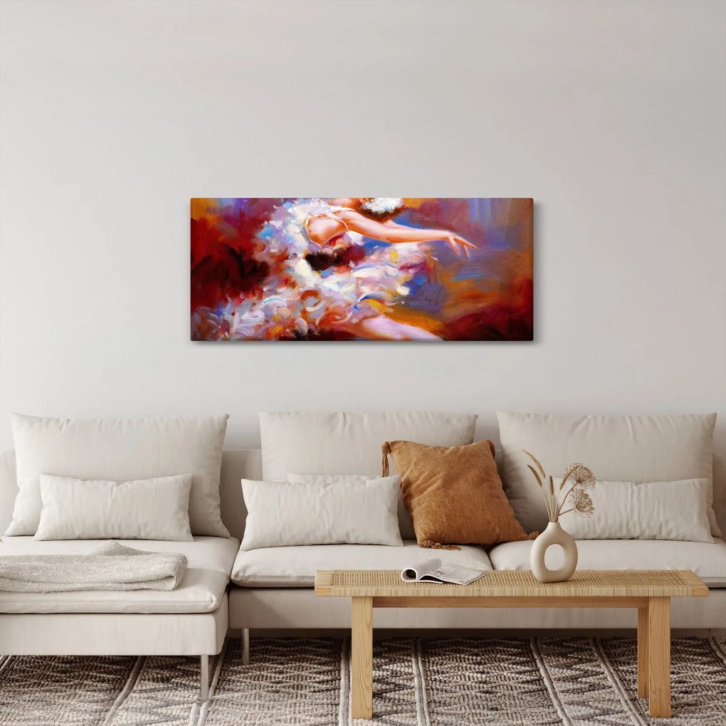 Tablou - Balerină,pictură (120x50 cm)
