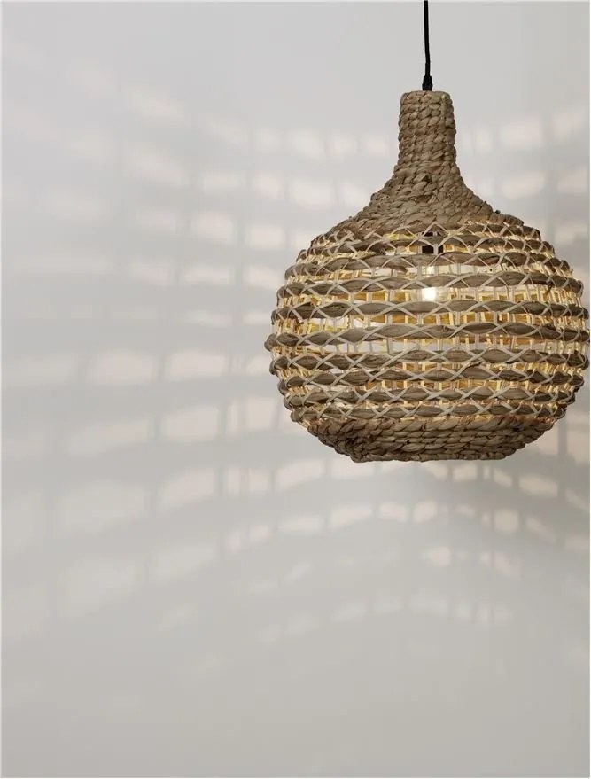 Lustra / Pendul modern design natural GRIFFIN D-46cm