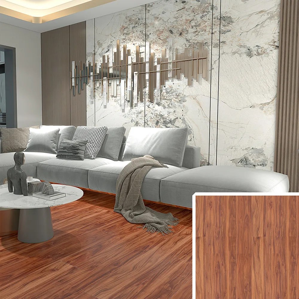 Pardoseală vinilică SPC Leziter Serengeti Nuc 1220x180x4,5 mm 2.196/buc