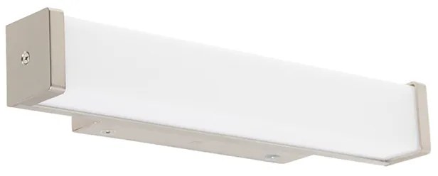 Lampă de perete pentru baie din oțel 32 cm cu LED inclus IP44 - Cascada