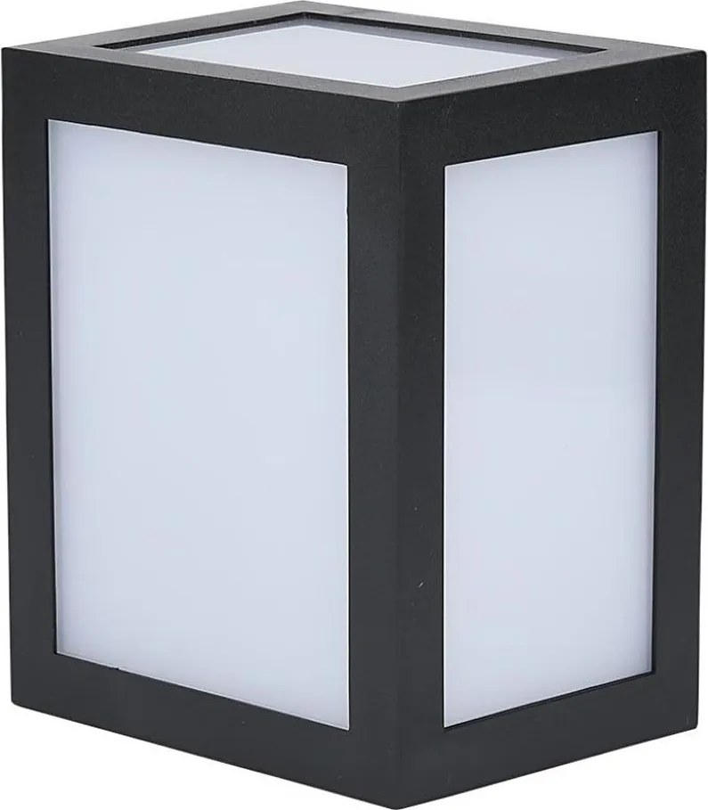 Aplică LED de exterior pentru perete LED/12W/230V 6400K IP65 neagră