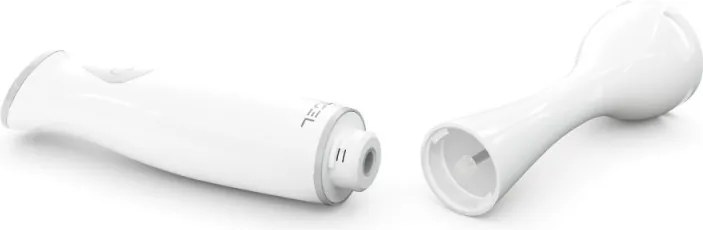 Resigilat: Blender de mana Tesla HB100WG, 200W, motor DC, Lama de otel, Alb