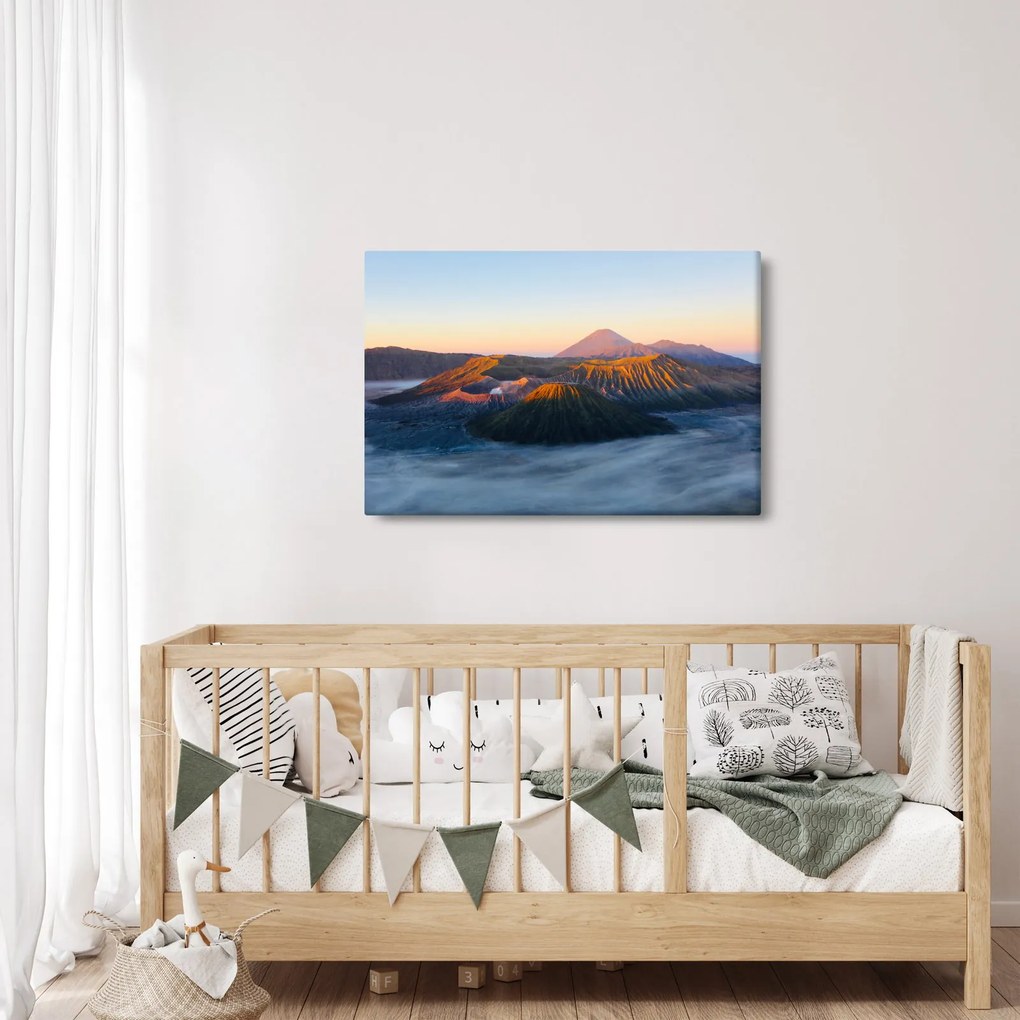 Tablou cu muntele Bromo în Indonesia (90x60 cm)