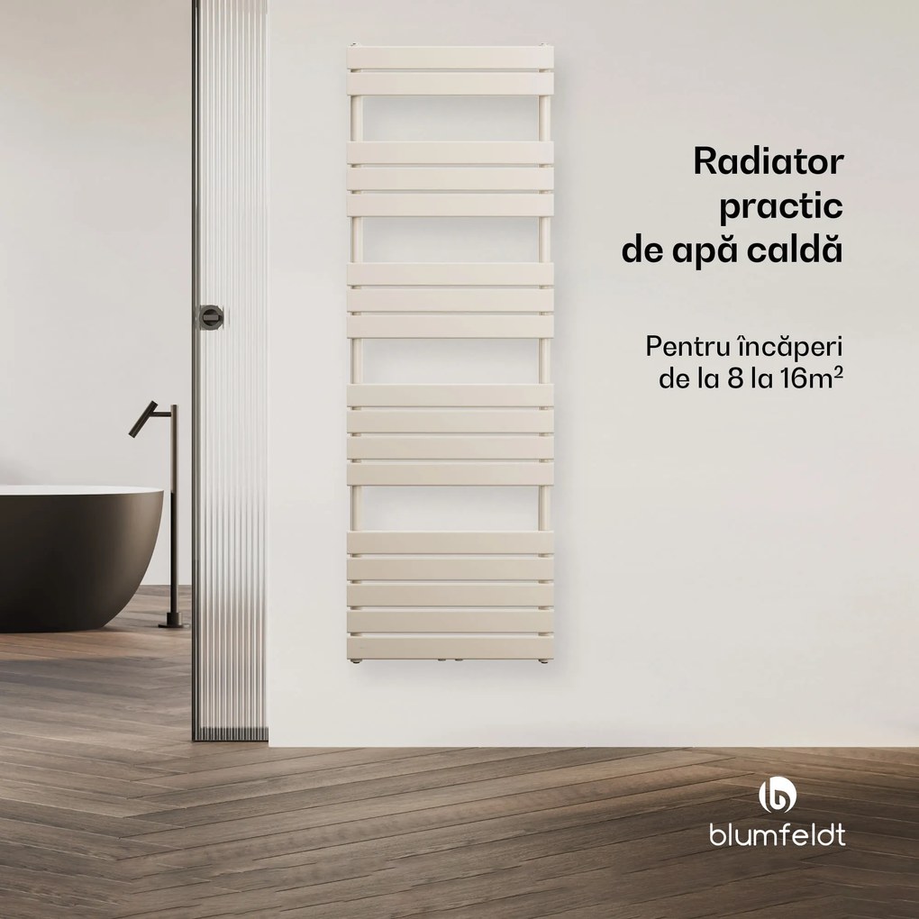 Blumfeldt Radiator Fairmont, 60 x 180 cm, de perete, design modern, cu încălzire pe apă