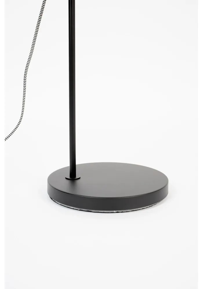 Lampadar negru cu abajur din metal (înălțime 135 cm) Landon – White Label