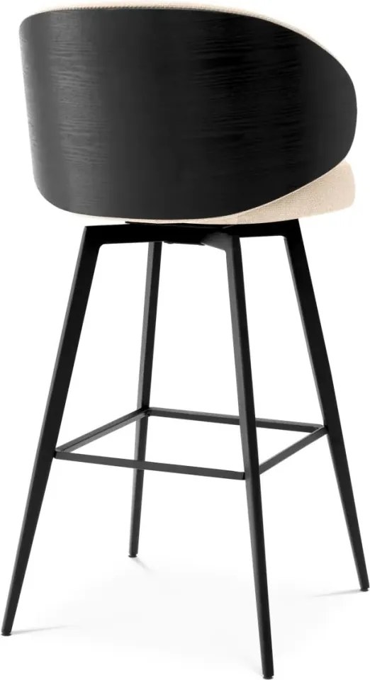 Scaun de bar design elegant LUX Camerota, Scalea sand