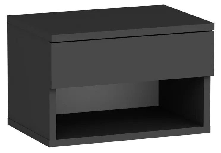 Măsuță de noptieră Ribes Antracit