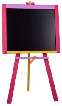 Tablă cu suport Teddies , roz , 100 x 56 cm