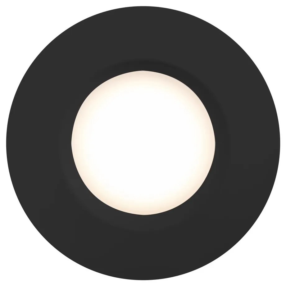 Spot LED incastrabil pentru baie IP65 Tiaki negru 2700K / 4000K MOODMAKER