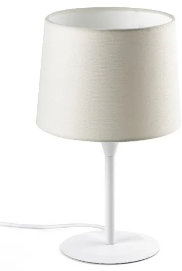 Veioza / Lampa de masa moderna design elegant CONGA mini alb/bej 64316-02