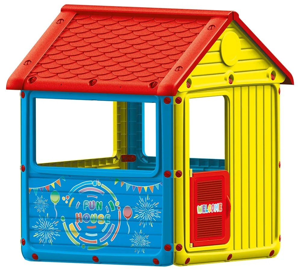 Casuta din plastic spatiu de joaca pentru copii,125x100x104 cm