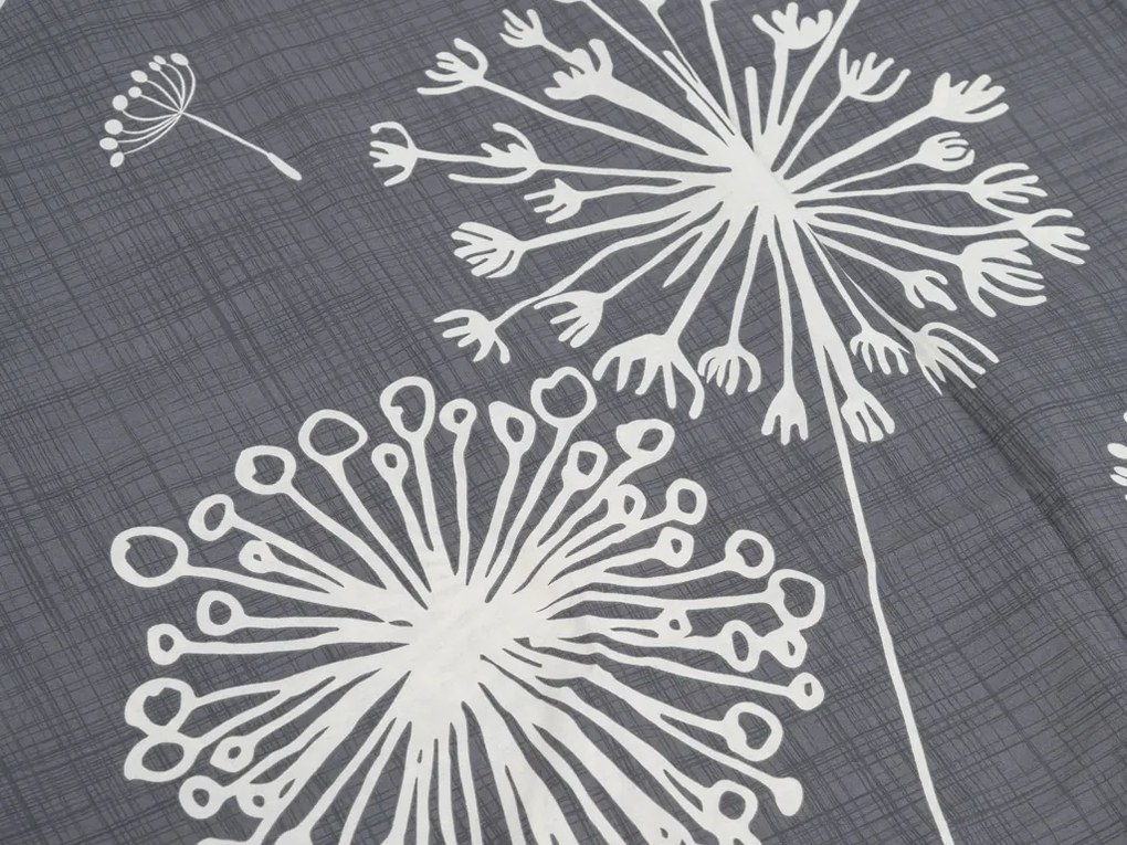 Lenjerie de pat din bumbac SOFT MEADOW gri Dimensiune lenjerie de pat: 70 x 90 cm | 140 x 200 cm