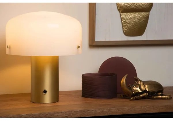 Lampă dimabilă de masă Lucide 05539/01/02 TIMON 1xE27/25W/230V d. 27 cm