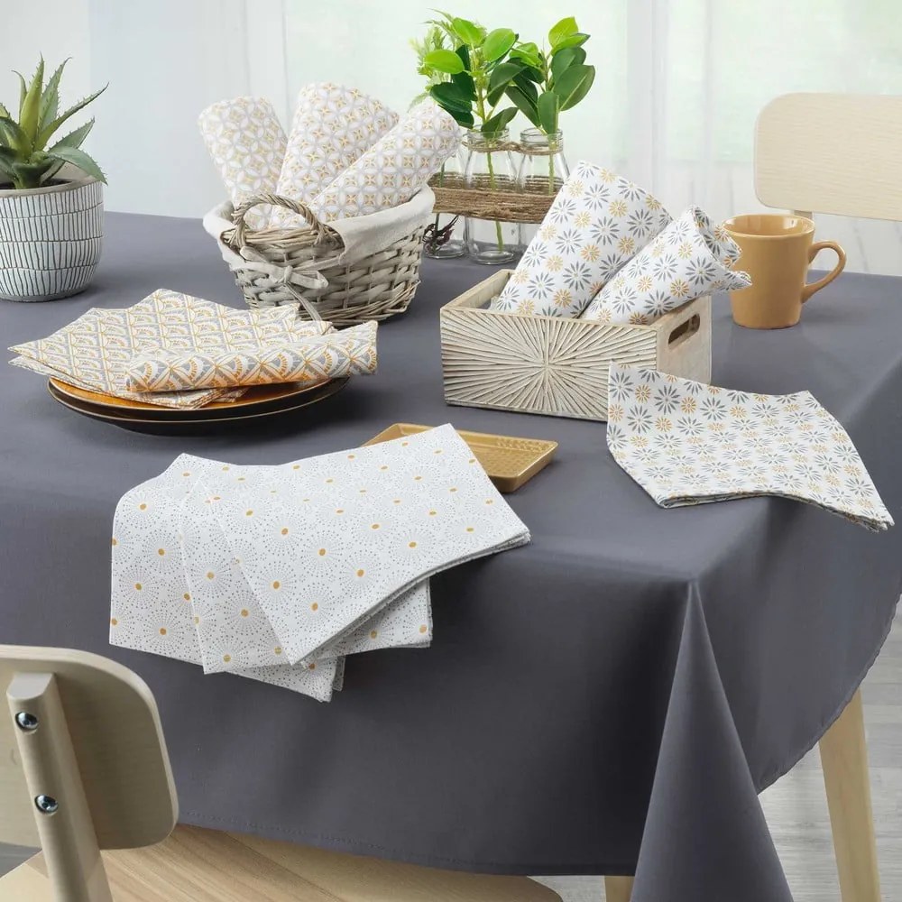 Șervețele 3 buc. din material textil Astre – douceur d'intérieur
