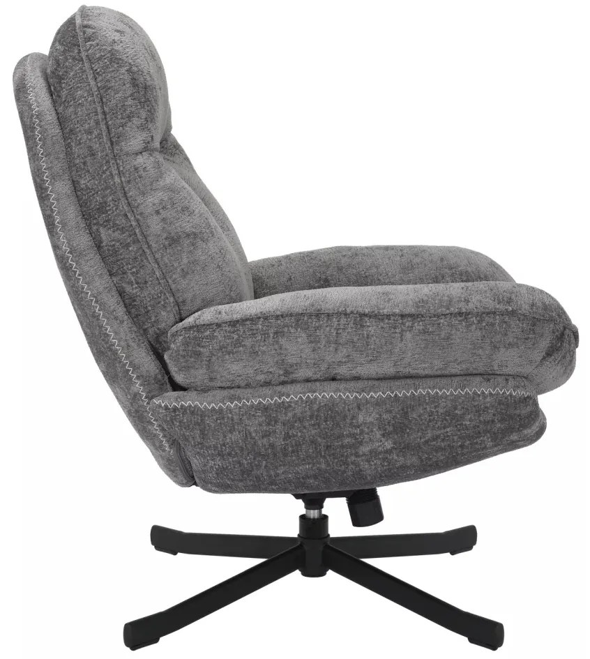Fotoliu Harper gri/negru Tap.240