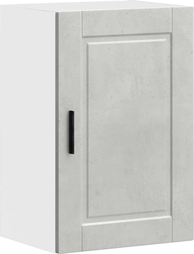 vidaXL Dulap de bucătărie „Porto” Lemn prelucrat gri beton