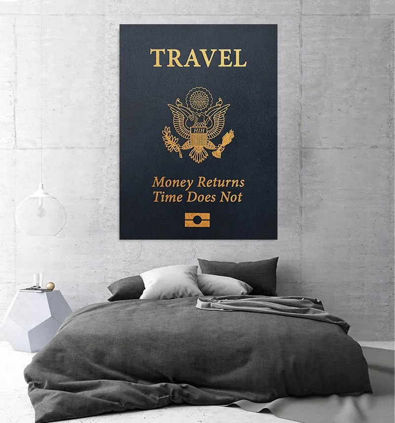 Tablou canvas Travel 90x60 cm