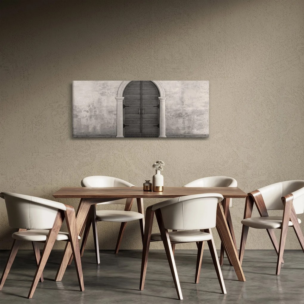 Tablou - Ușa misterioasă (120x50 cm)