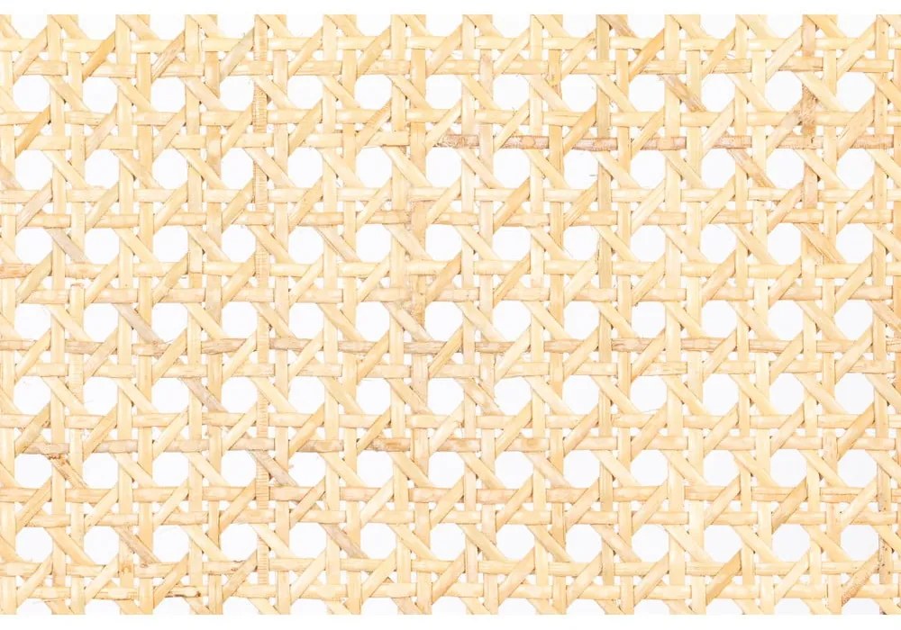 Scaun dining din ratan gri Spike - Zuiver