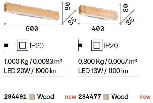 Aplica LED de perete ambielala Craft ap d40