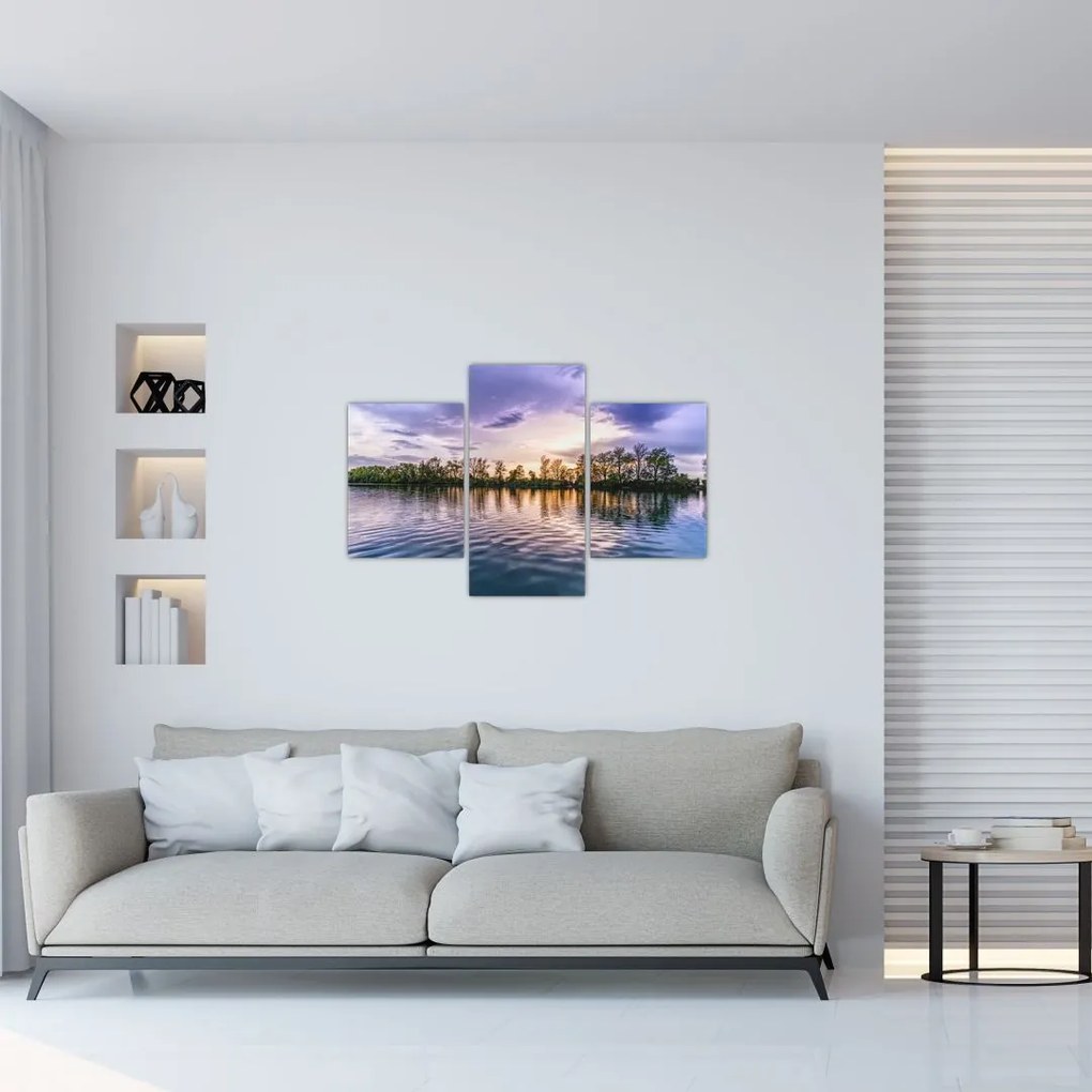 Tablou cu lac (90x60 cm)