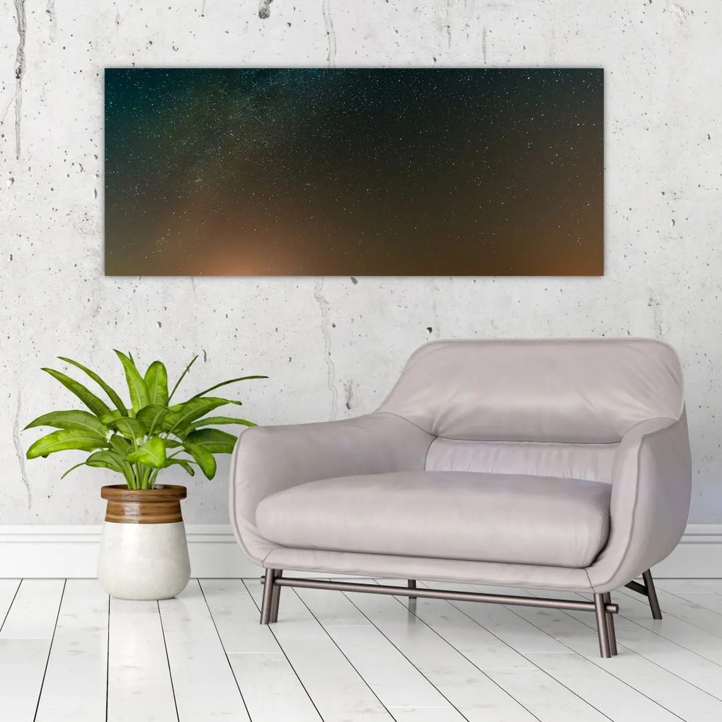 Tablou cu Calea lactee (120x50 cm)