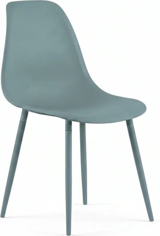 Scaun bucatarie OSAKA plastic, petrol