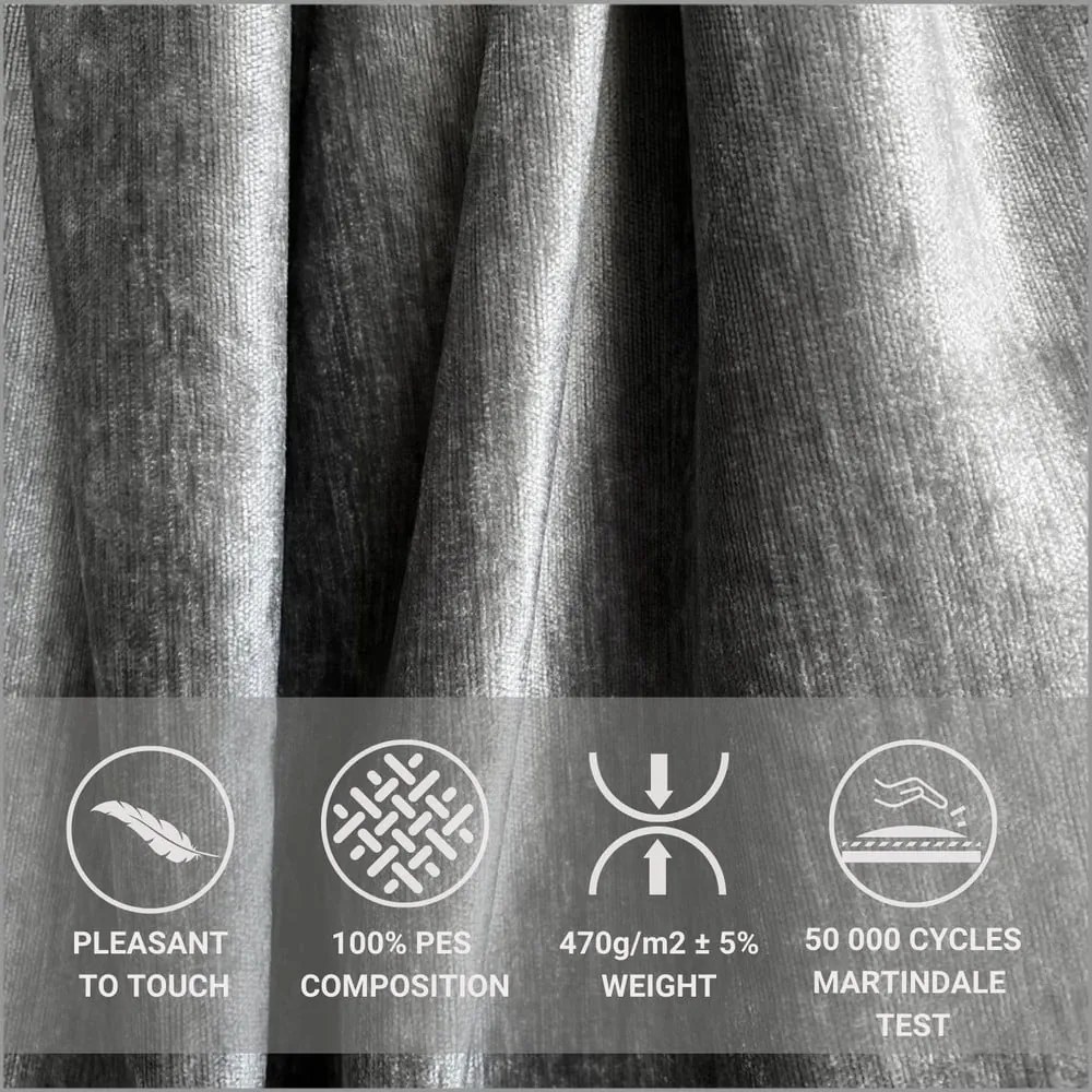 Pat matrimonial gri tapițat cu spațiu de depozitare cu somieră 180x200 cm Shell – Maison de Rêve