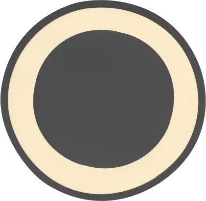 Schöner Wohnen 14233-18 - Lampă de tavan LED dimerizabilă MONTA LED/21W/230V neagră