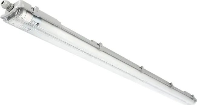 Corp de iluminat tehnic LED pentru tuburi T8, 2xG13/18W, 230V, 5000K, IP65, 127 cm