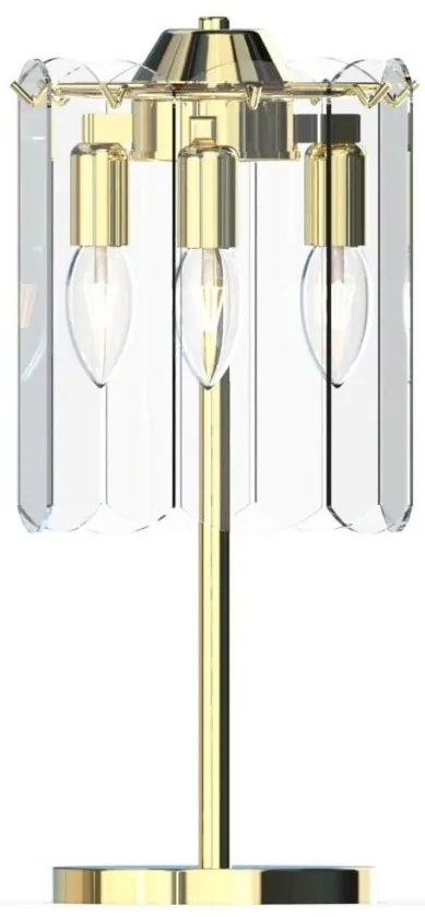 Veioza, Lampa de masa moderna Nira auriu