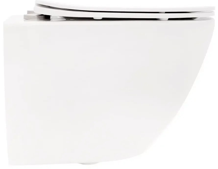 Vas wc suspendat rimless Rune Ivaldi si capac slim softclose