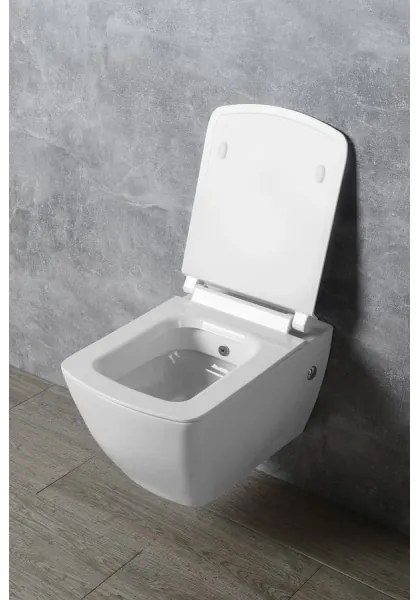 Isvea - Capac WC PURITY SoftClose, alb