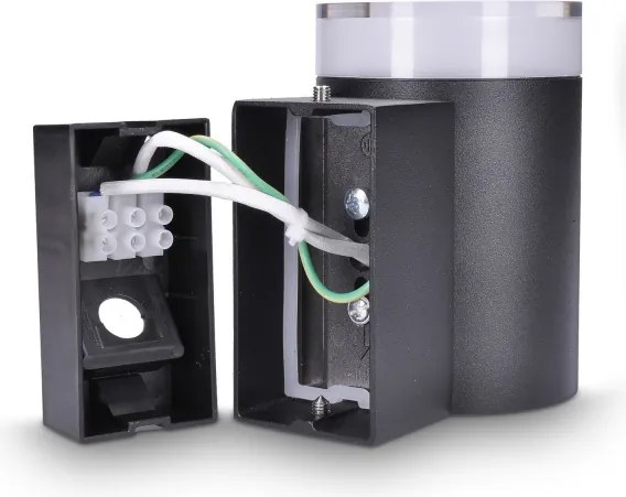 Brilagi - Aplica de perete LED RGBW MATERA pentru exterior 1xGU10/6W/230V negru IP54