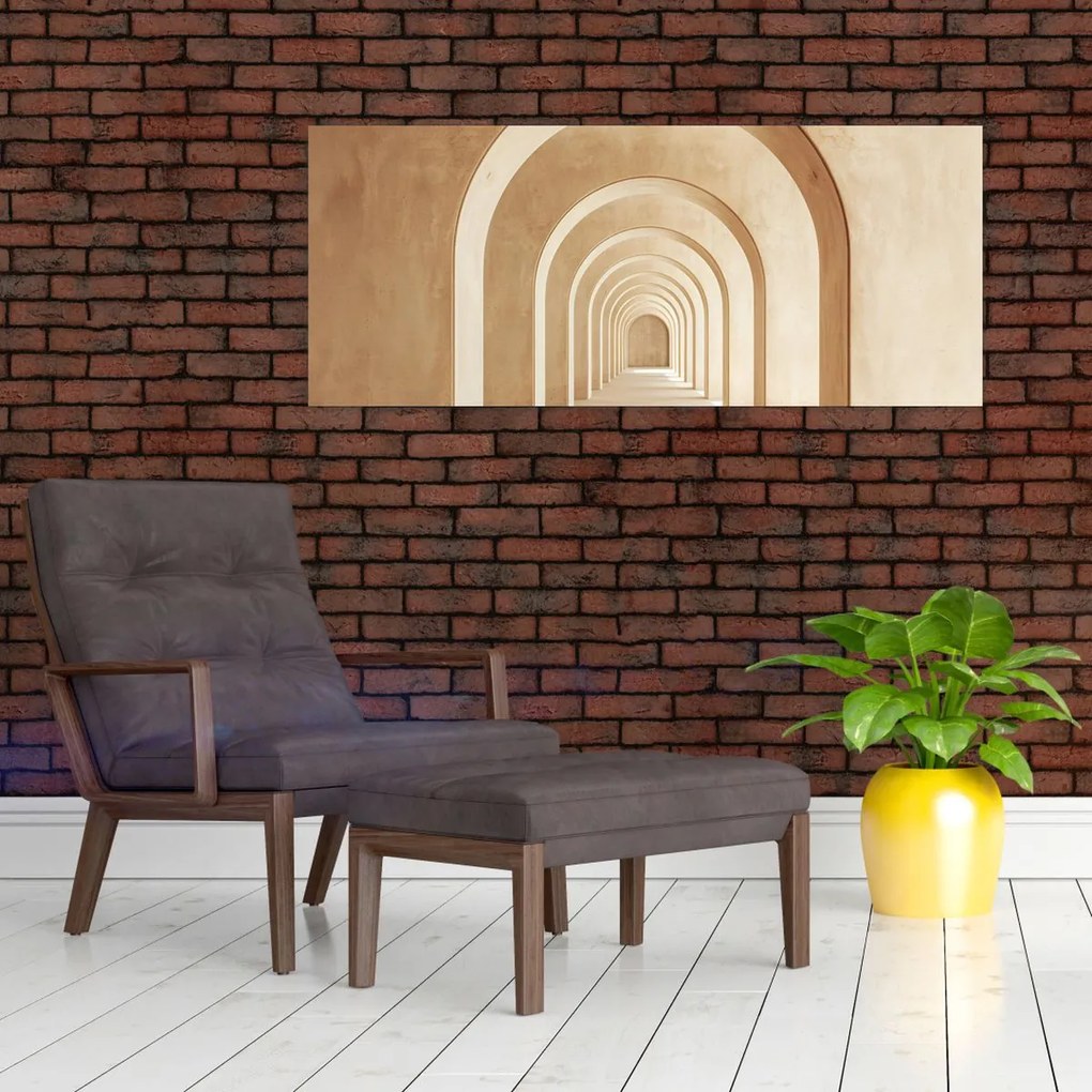 Tablou - Pasaj Bej (120x50 cm)