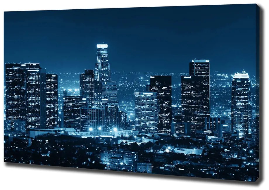 Tablouri tipărite pe pânză Los angeles, pe timp de noapte